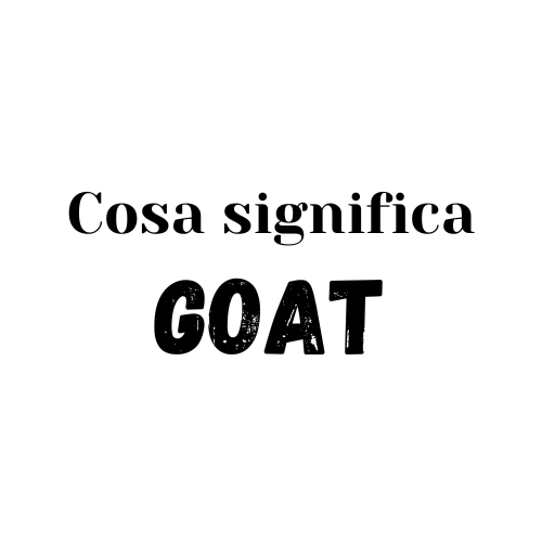 goat significato