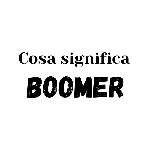 boomer significato