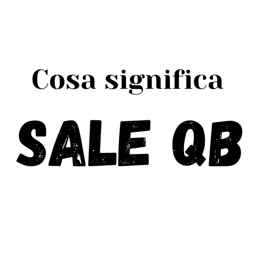 sale qb significato