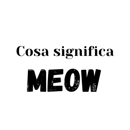 Meow significato