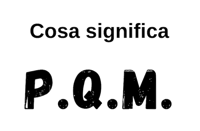 pqm significato