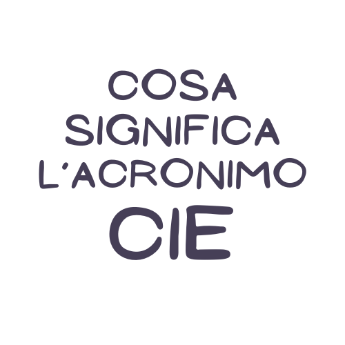 significato CIE