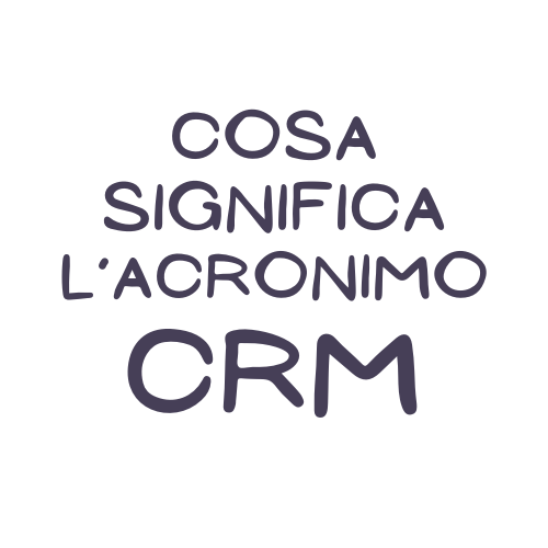 crm significato