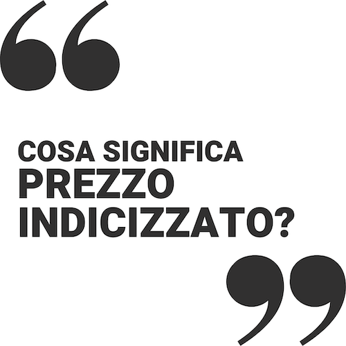 prezzo indicizzato significato