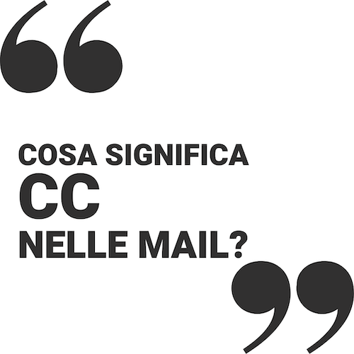 significato cc nelle mail