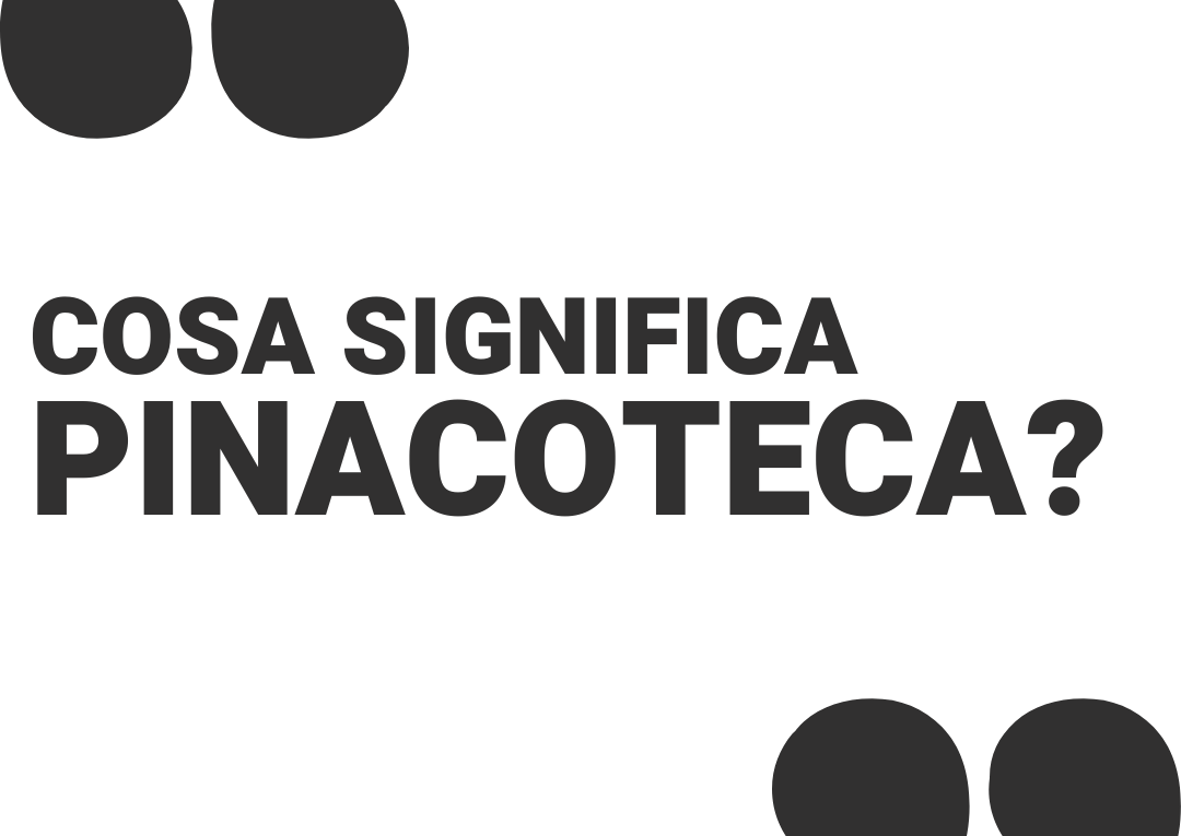 pinacoteca significato